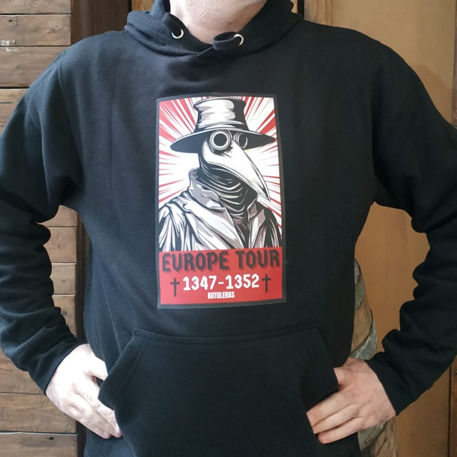Black Hoddie "Plague doctor: Europe Tour"