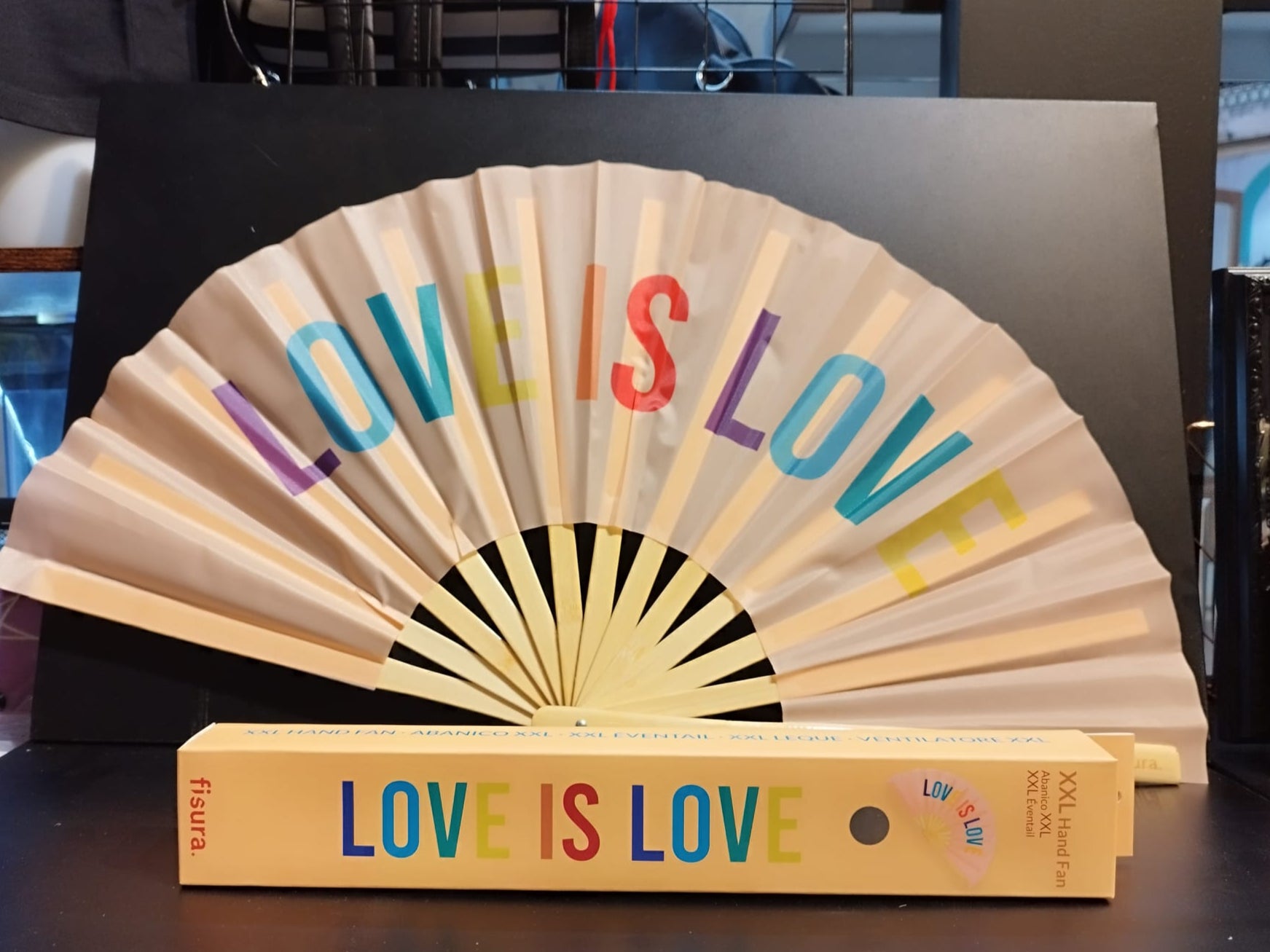 Abanico "Collons quina calor"