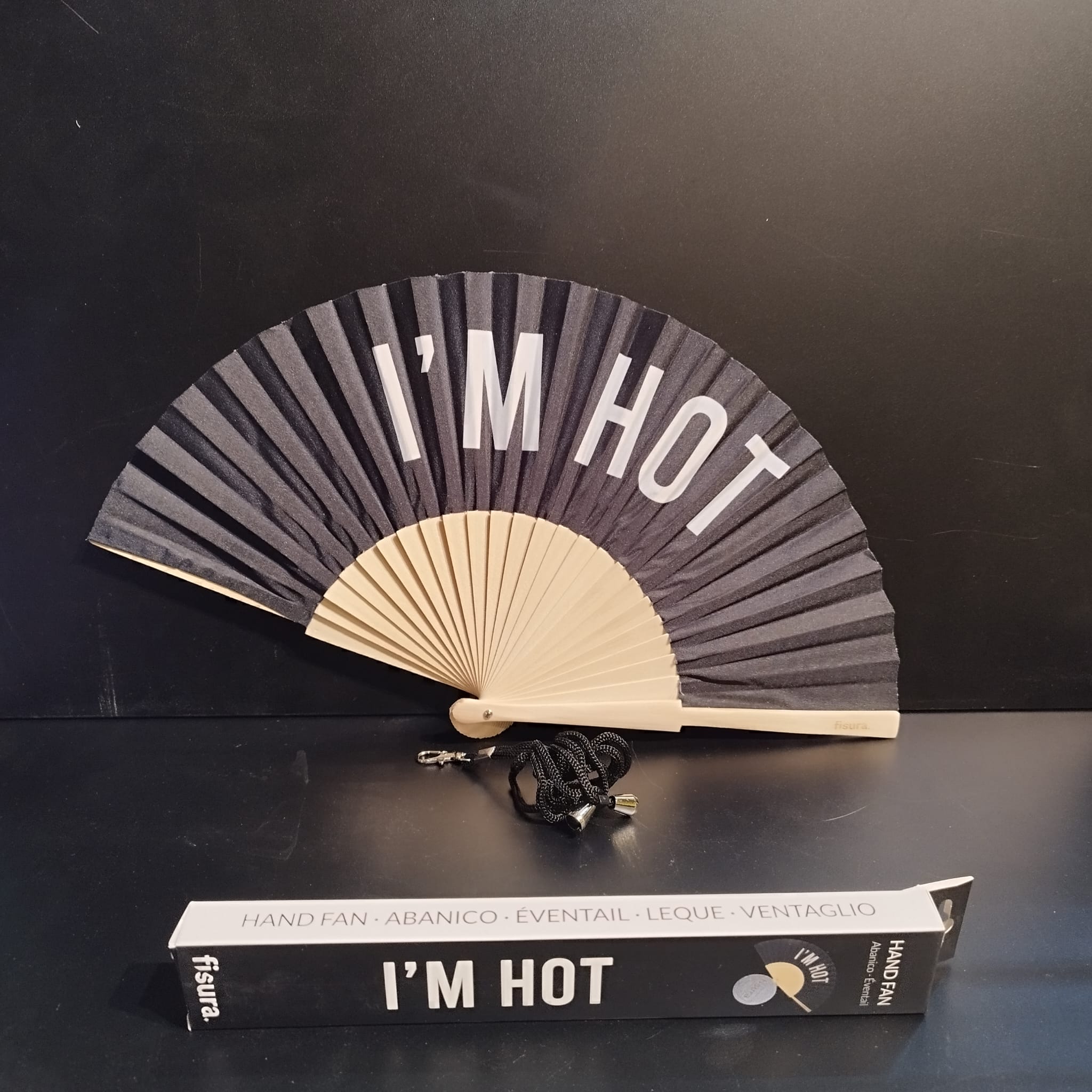 Hand Fan "I´m  hot"
