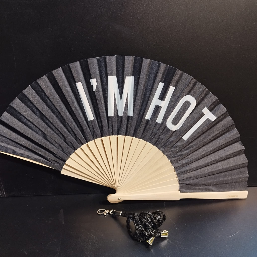 Hand Fan "I´m  hot"