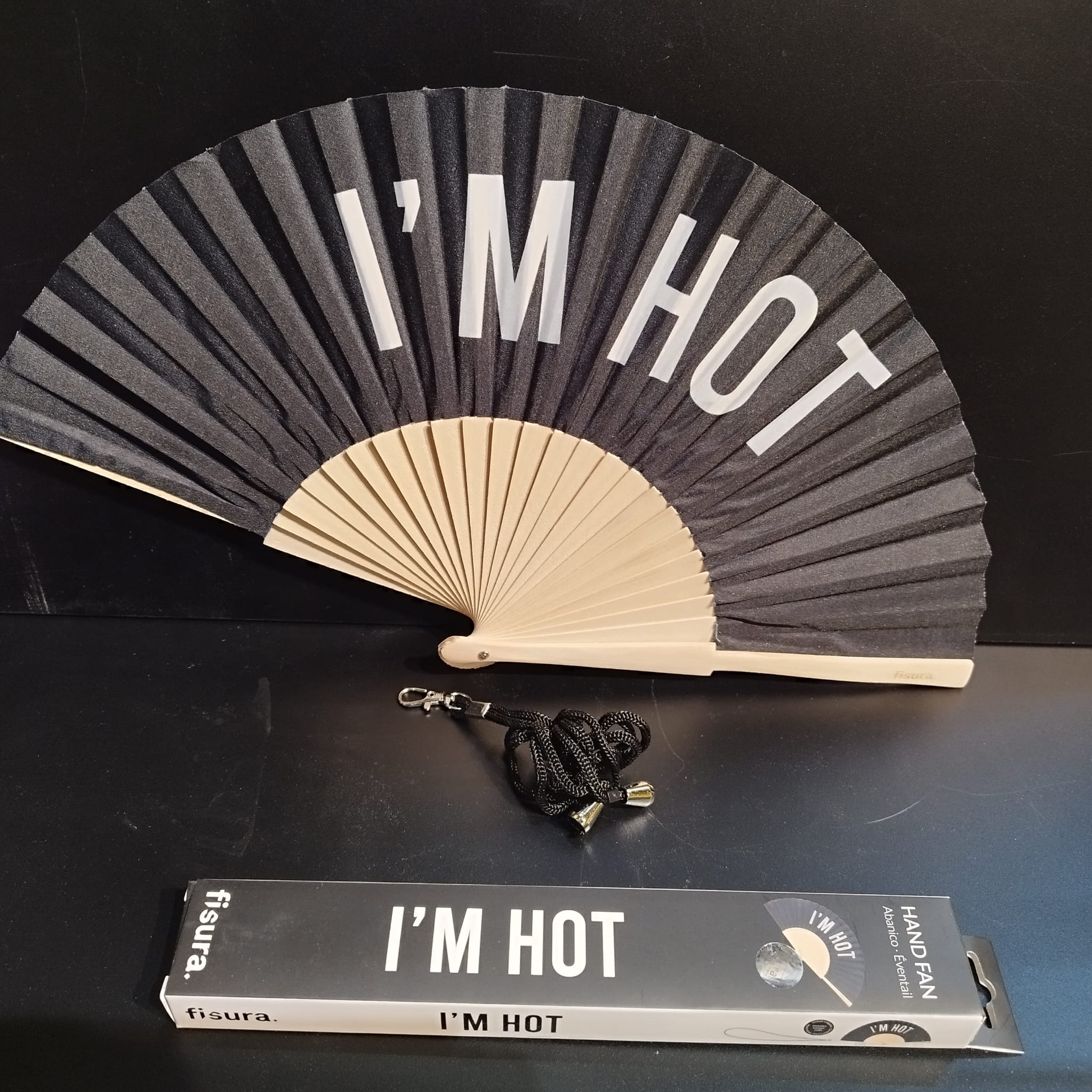 Hand Fan "I´m  hot"