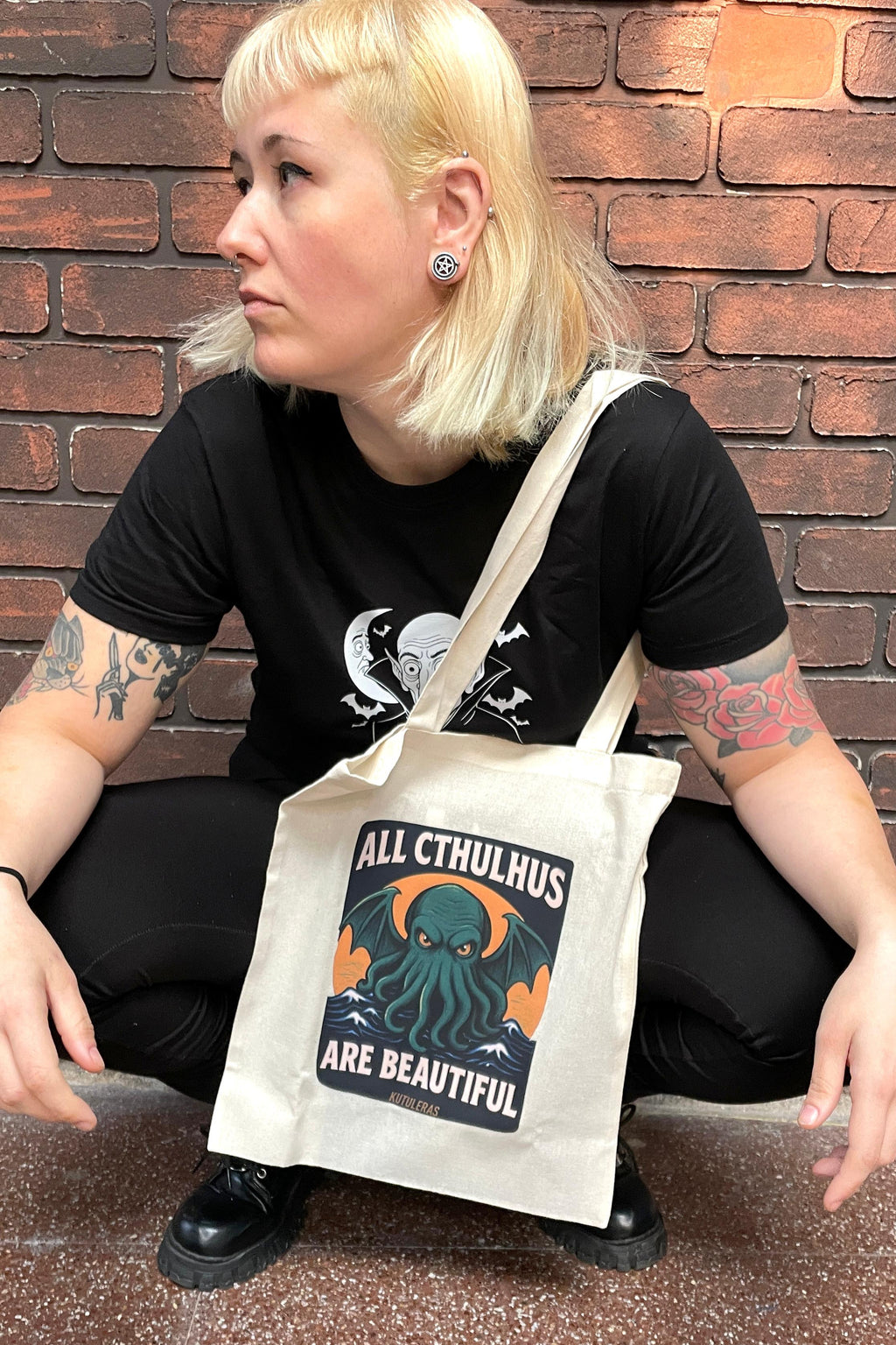 Tote bag "All Cthulhus Are Beautiful"