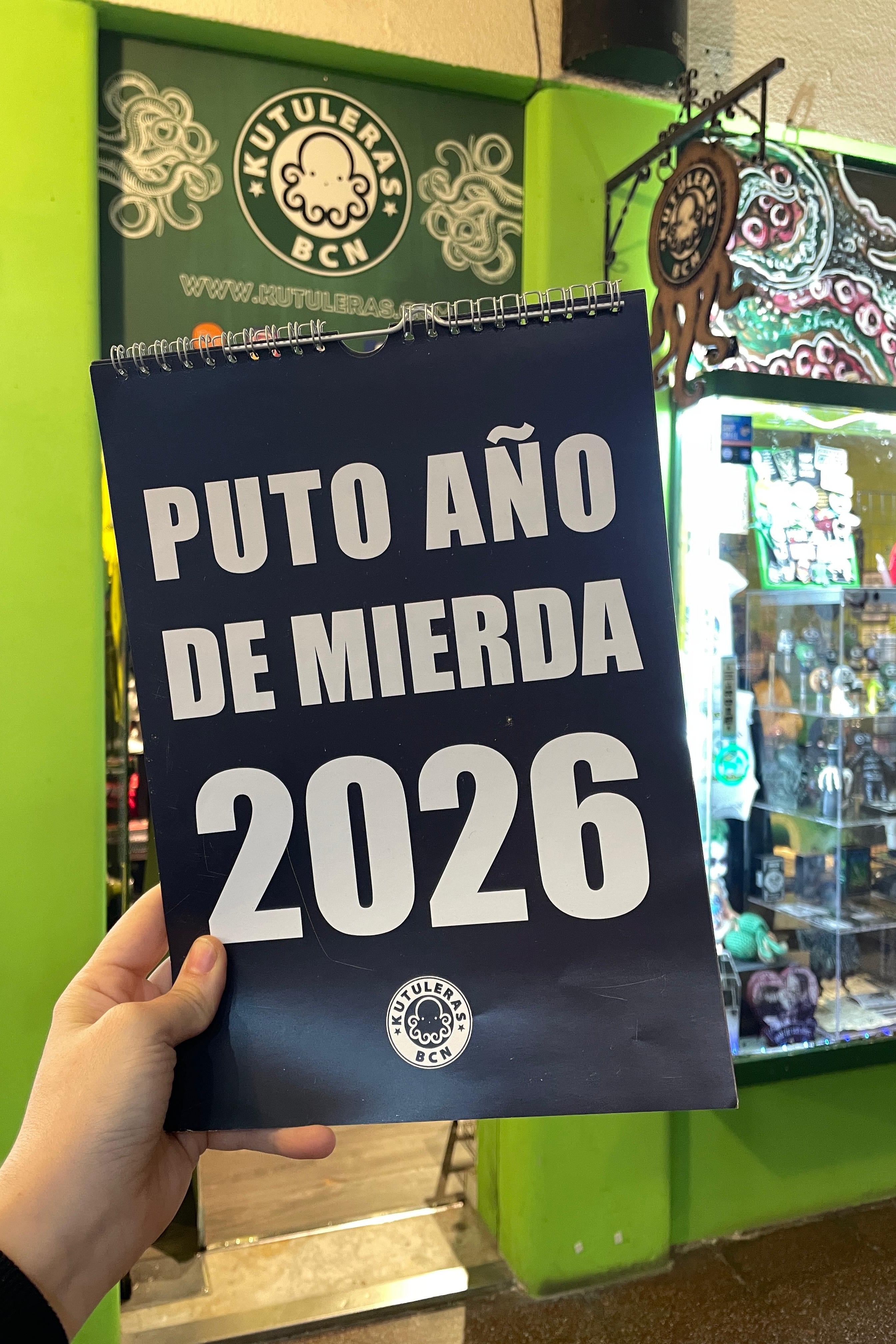 CALENDARIO "PUTO AÑO DE MIERDA 2026"