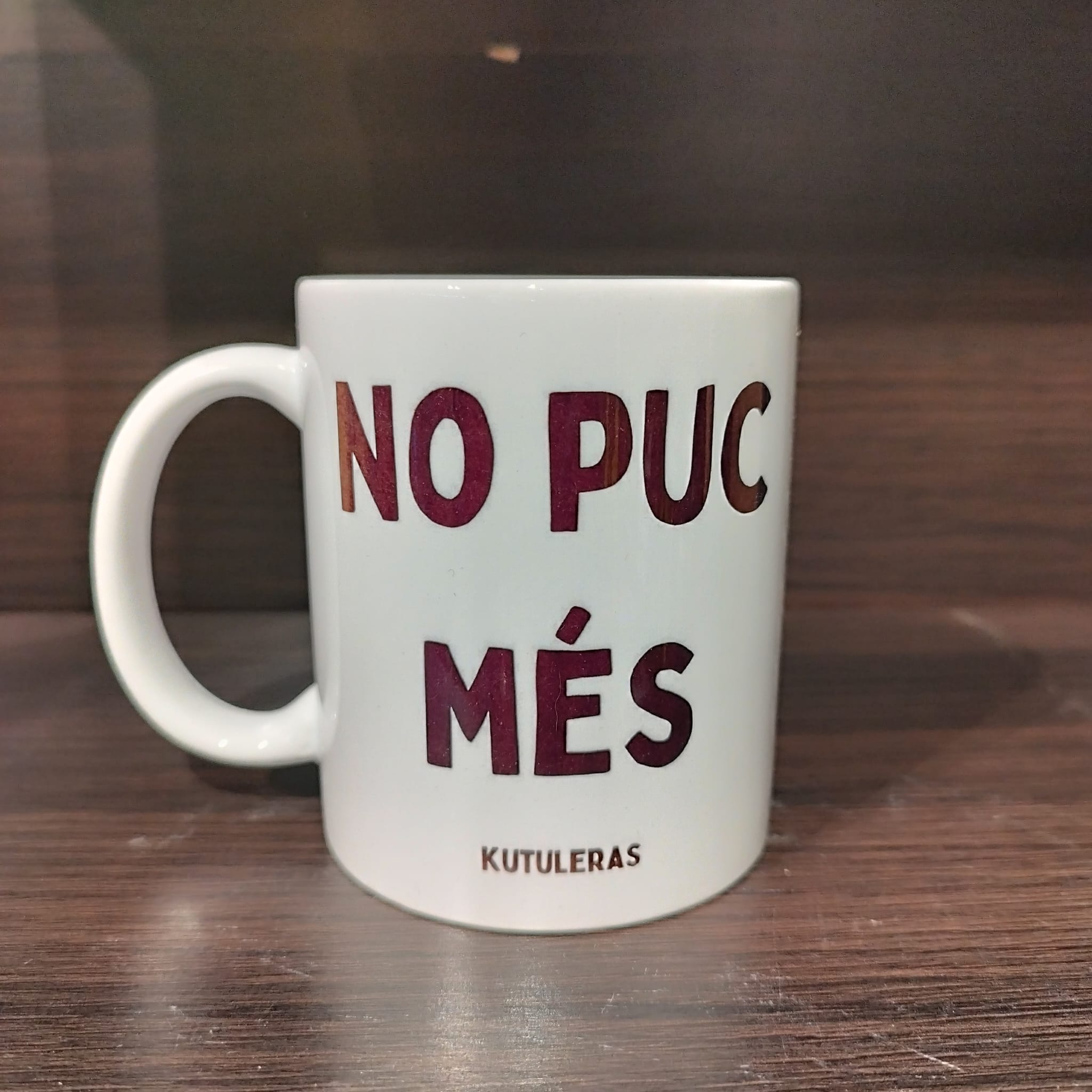 Kutuleras Mug "No puc més"