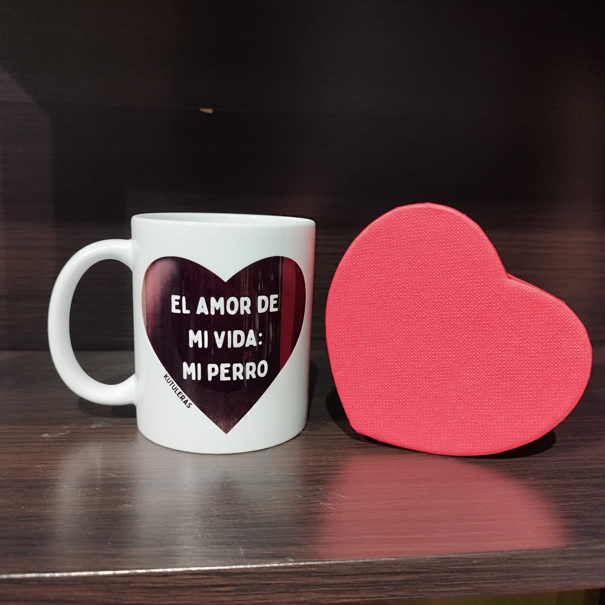 Kutuleras Mug "El amor de mi vida:perro"