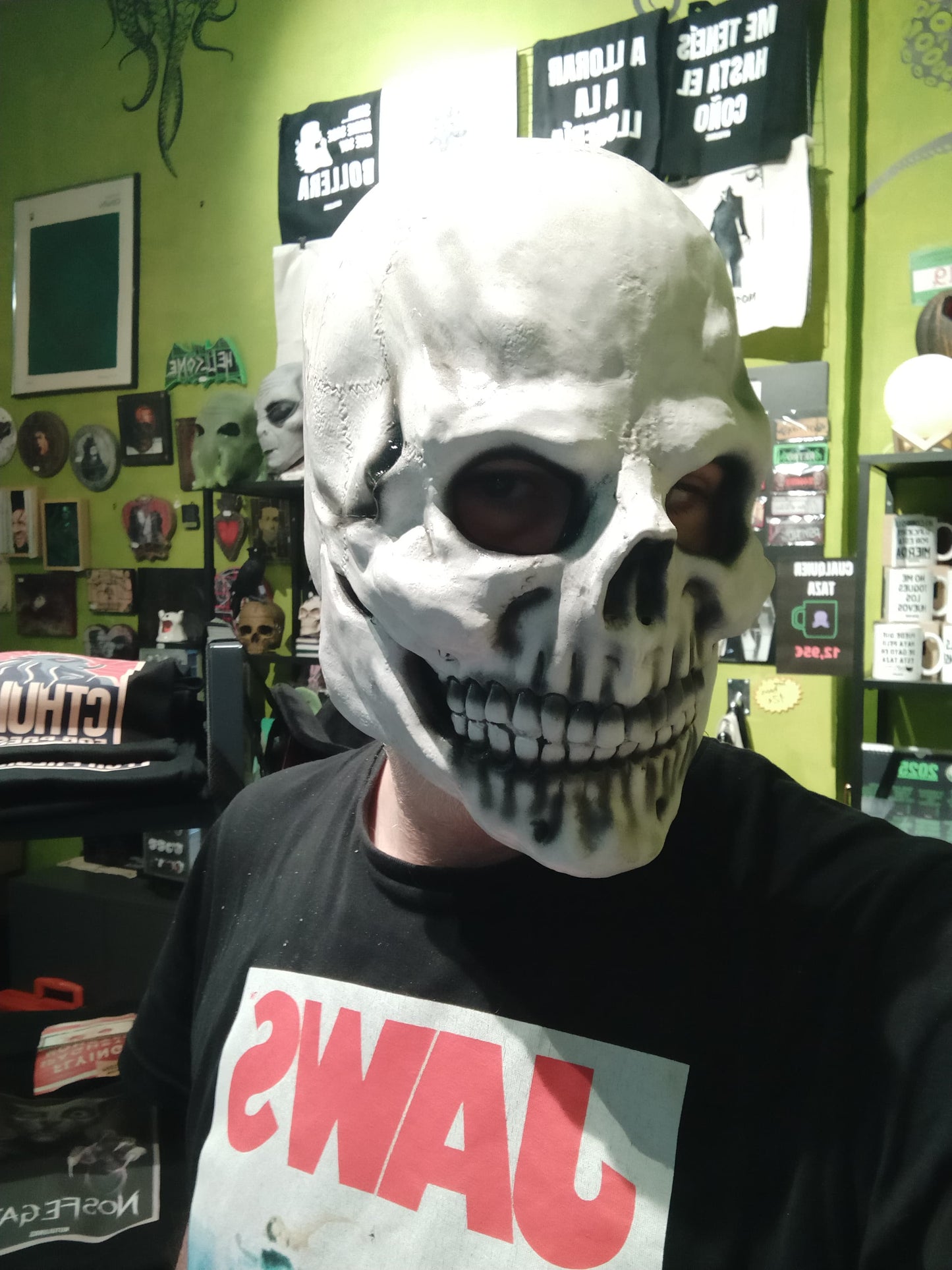 White Skull Mask