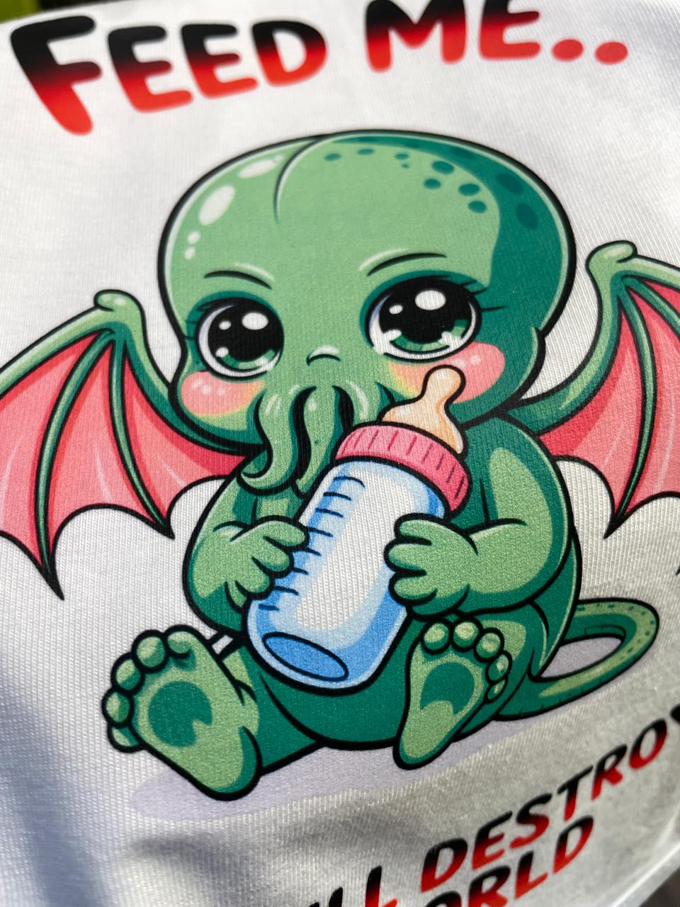 Feed me...· Baby Bodysuit