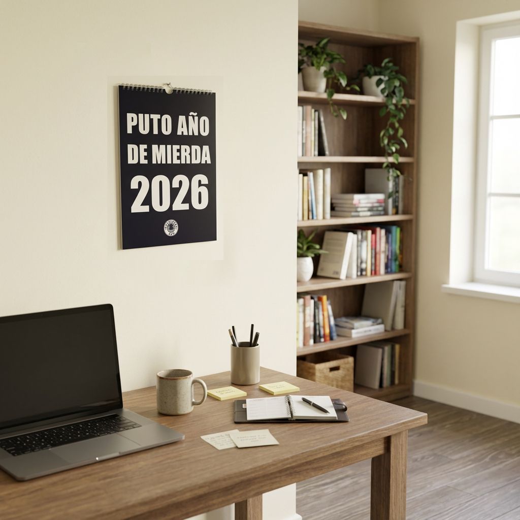 CALENDARIO "PUTO AÑO DE MIERDA 2026"