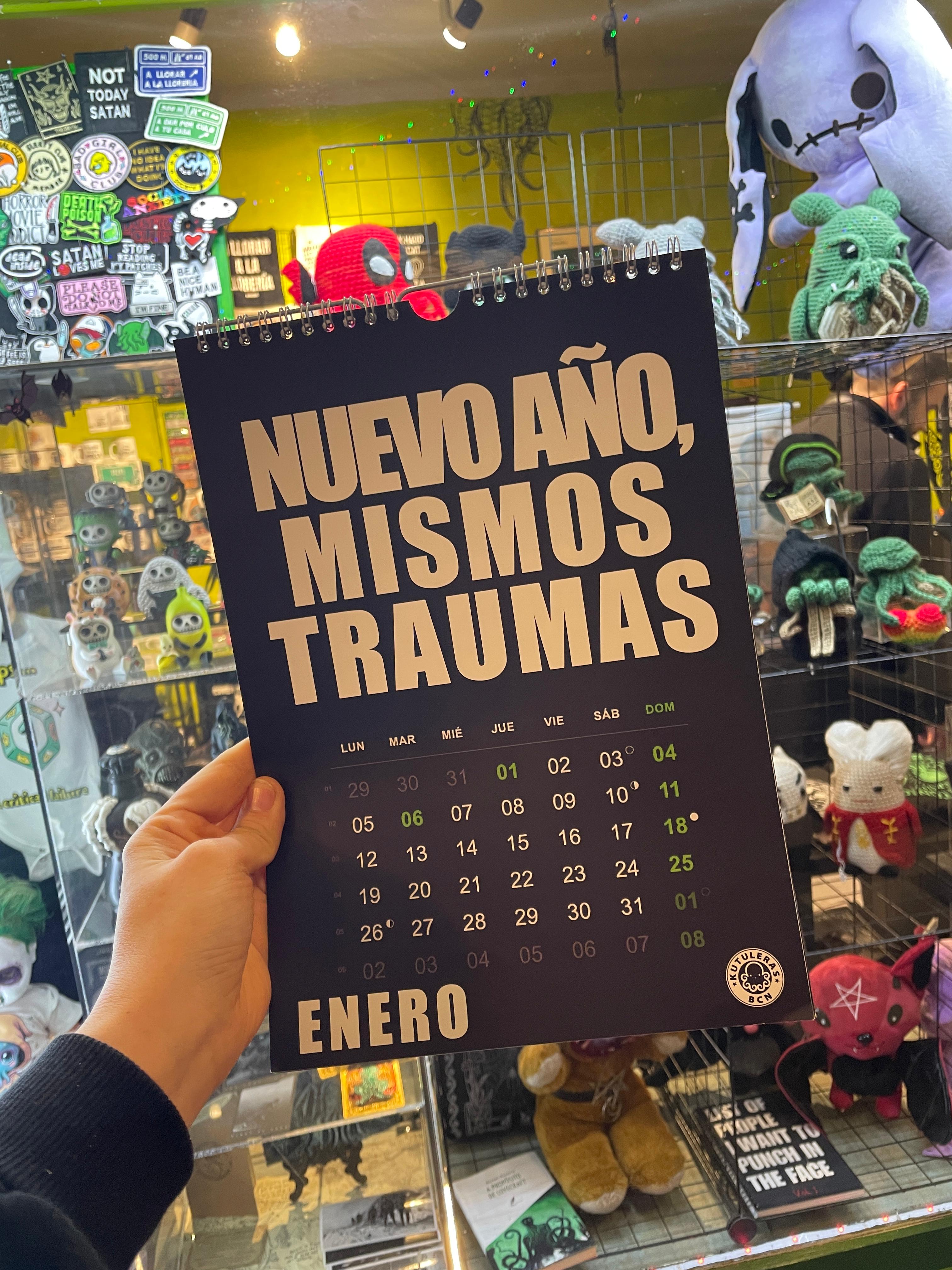 CALENDARIO "PUTO AÑO DE MIERDA 2026"