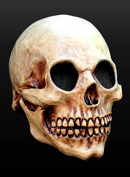 Bone yellow Skull Mask