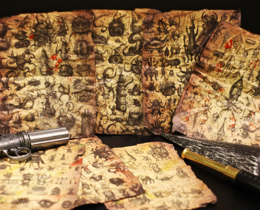 Handmade Hunter Scrolls