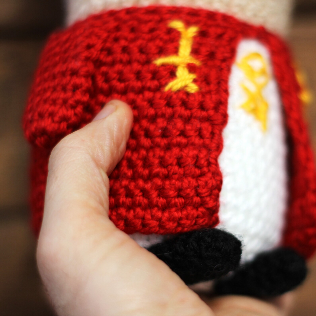 Amigurumi Drácula de Bram Stoker