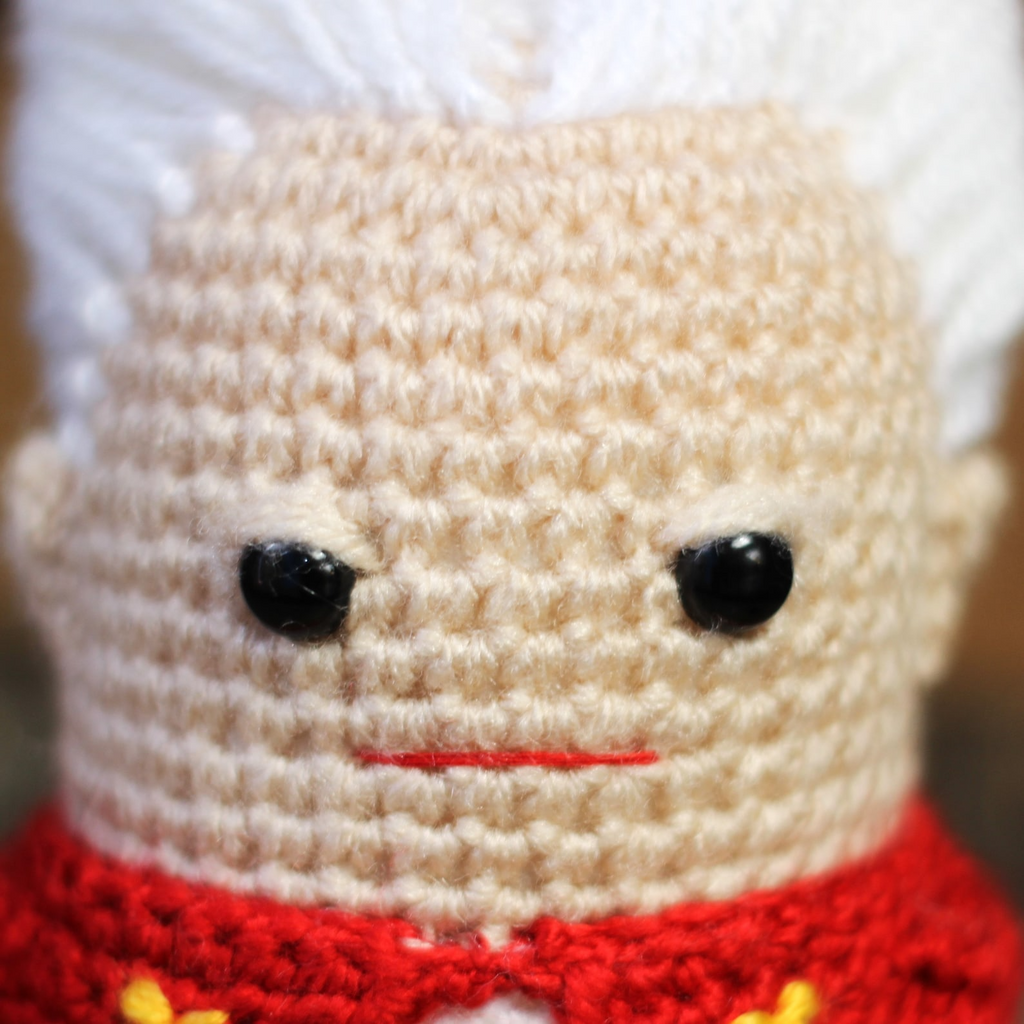 Amigurumi Drácula de Bram Stoker