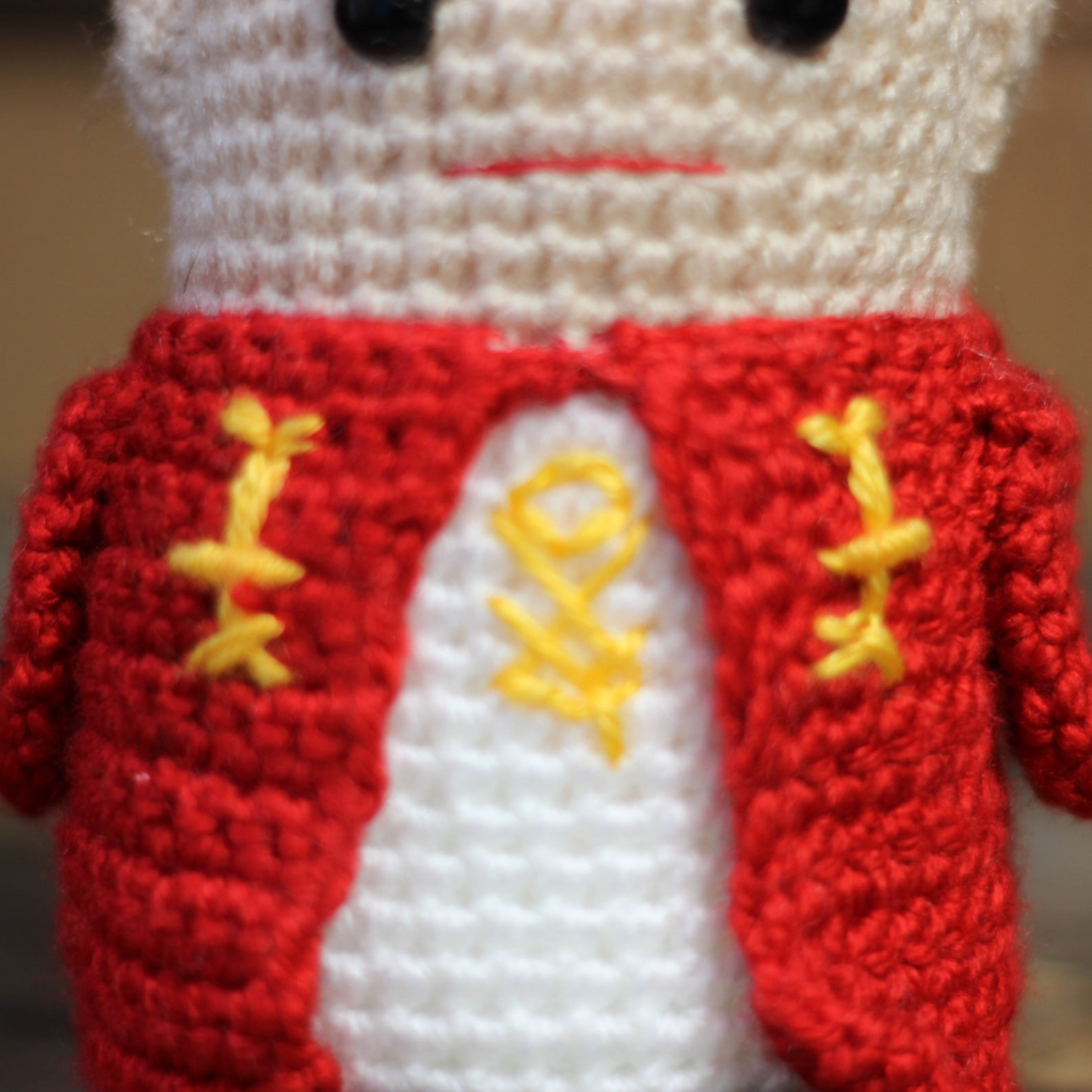 Amigurumi Drácula de Bram Stoker