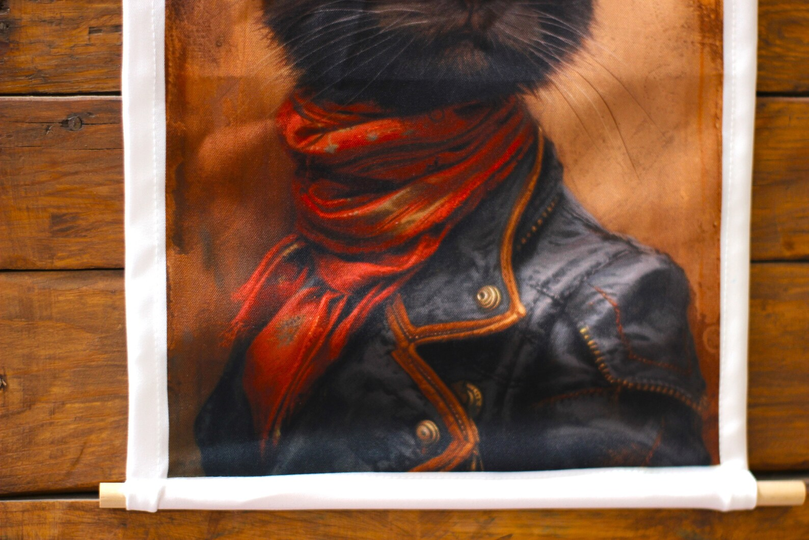 Steampunk Cat Tapestry