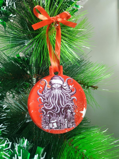 Classic Cthulhu Christmas Tree Balls