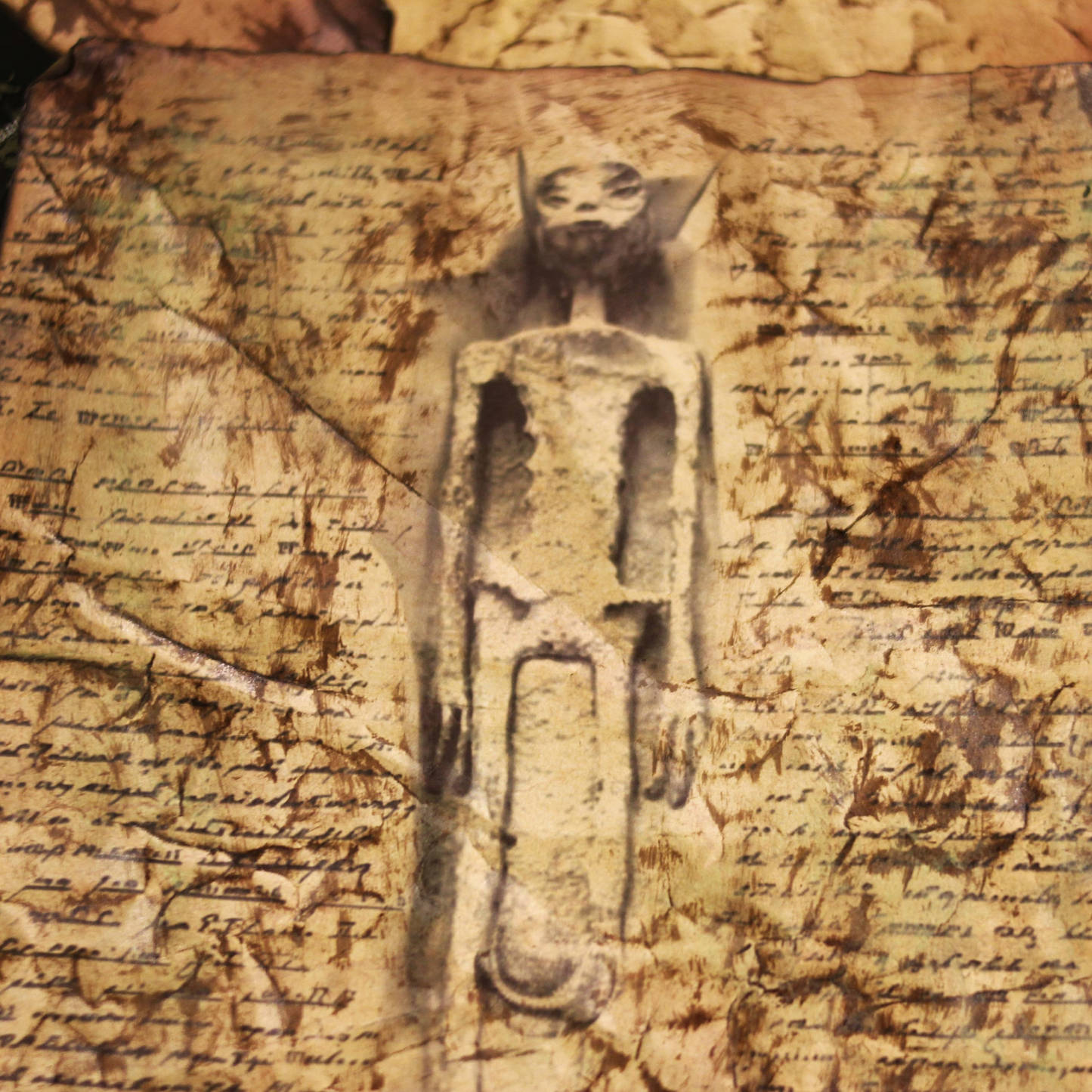 Alien Mummy of Nazca Scroll