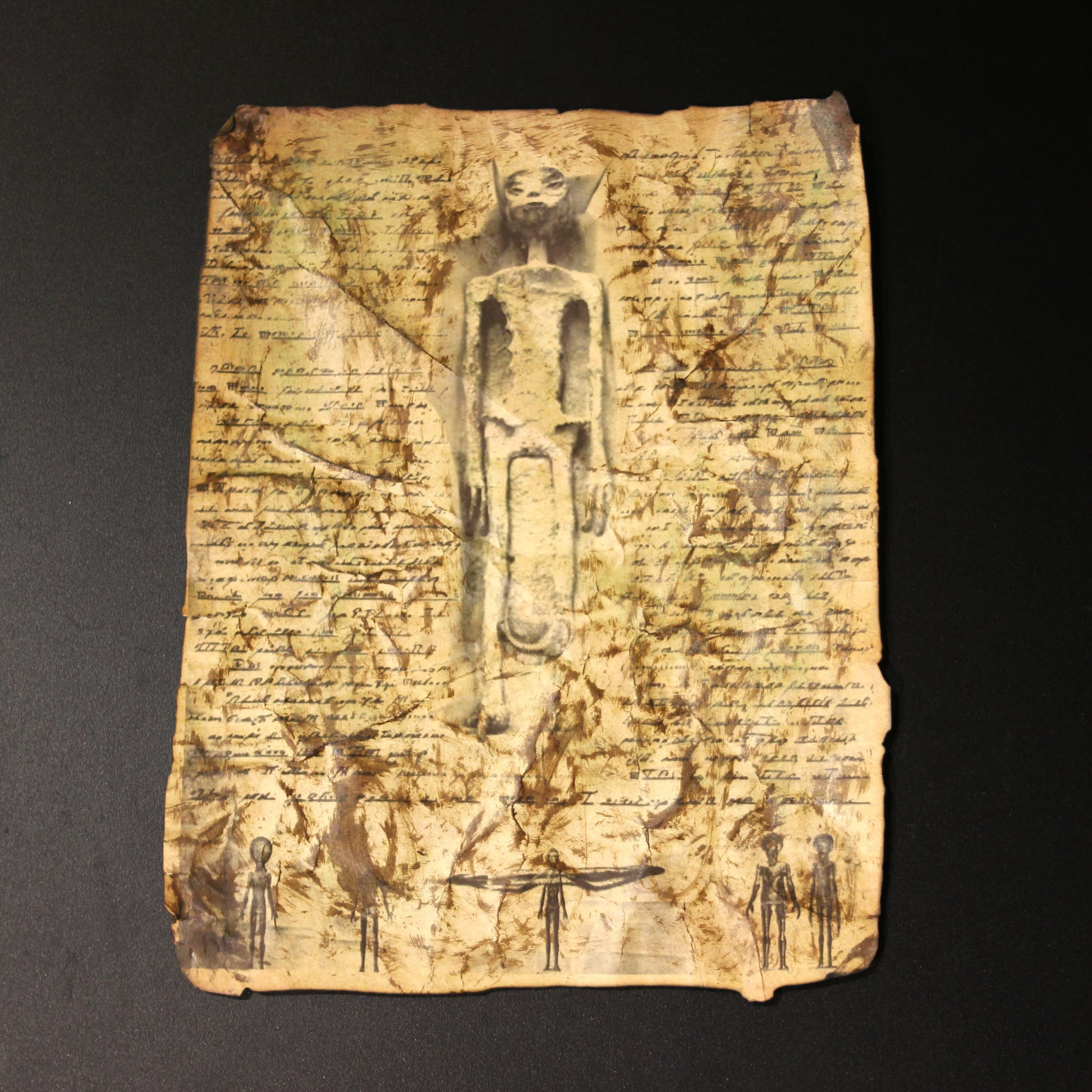 Alien Mummy of Nazca Scroll