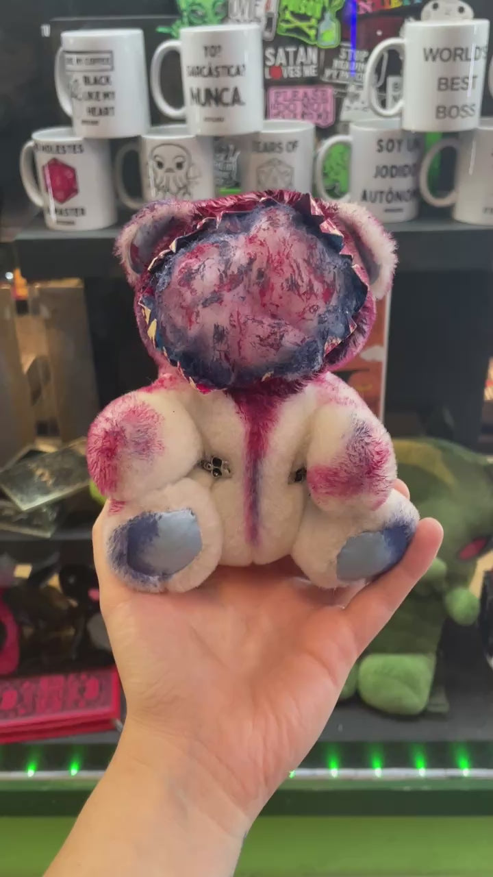 Small no-faced teddy bear - Unique piece