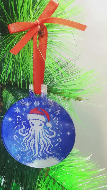 Classic Cthulhu Christmas Tree Balls