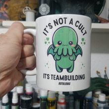 Load image into Gallery viewer, Kutuleras Mug &quot;It&#39;s not a cult, it&#39;s teambuilding&quot;