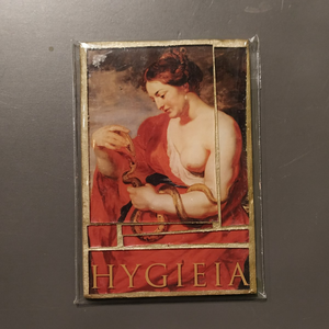 Glass mosaic magnet  "Hygieia"