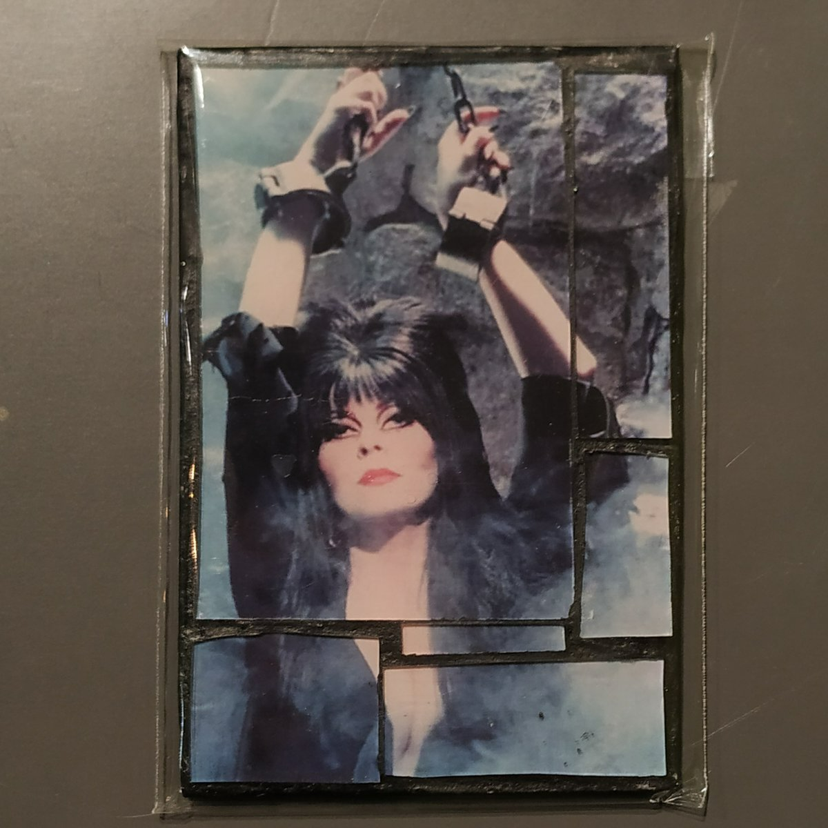 Imán mosaico de vidrio "Elvira"