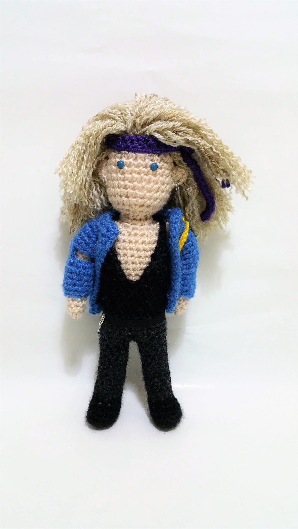 Bon jovi  Wool Doll