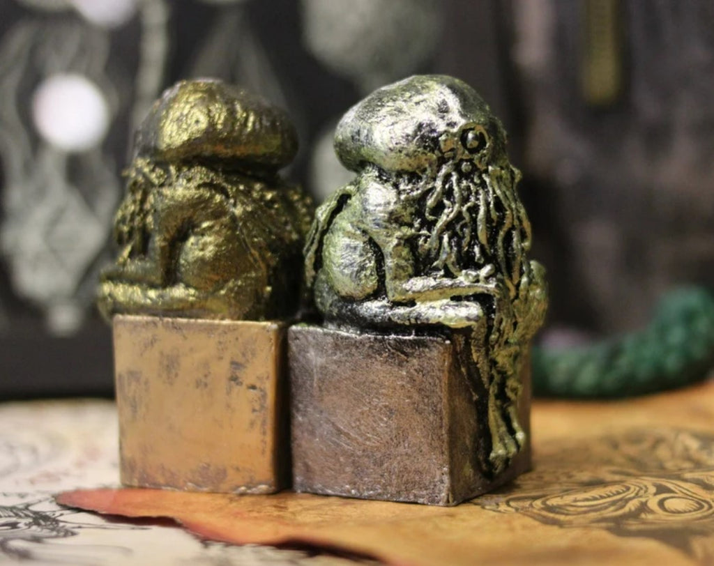 Handmade Cthulhu idol figure