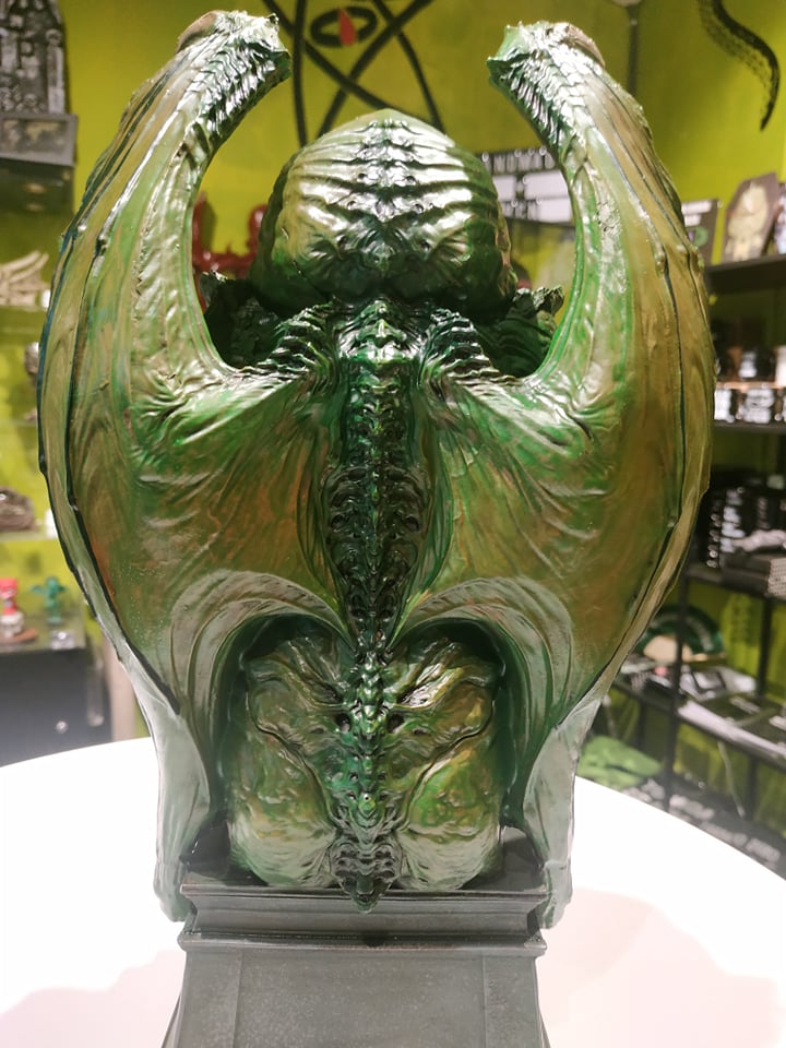 Estatua de Cthulhu Pintada a mano 32 cm