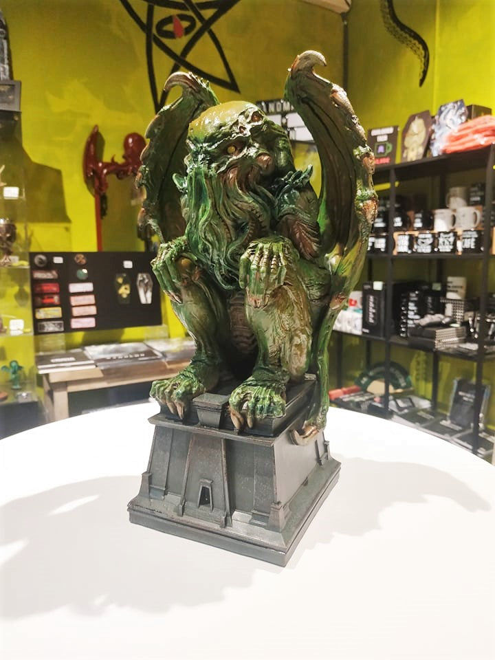 Estatua de Cthulhu Pintada a mano 32 cm