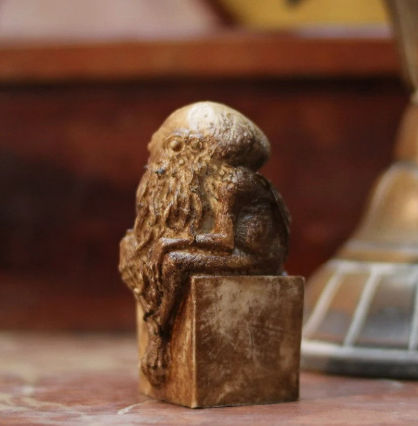 Handmade Cthulhu idol figure