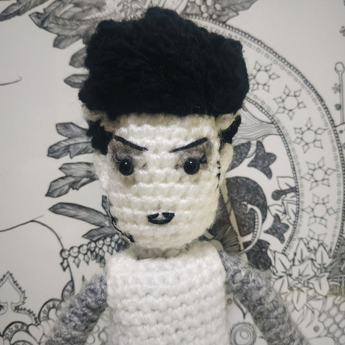 Bride of Frankenstein Wool Doll