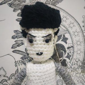 Muñeco de lana Novia de Frankenstein