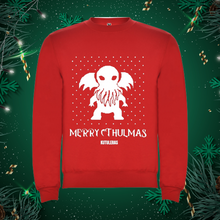 Load image into Gallery viewer, Christmas jumper &quot;Merry cthulmas&quot;