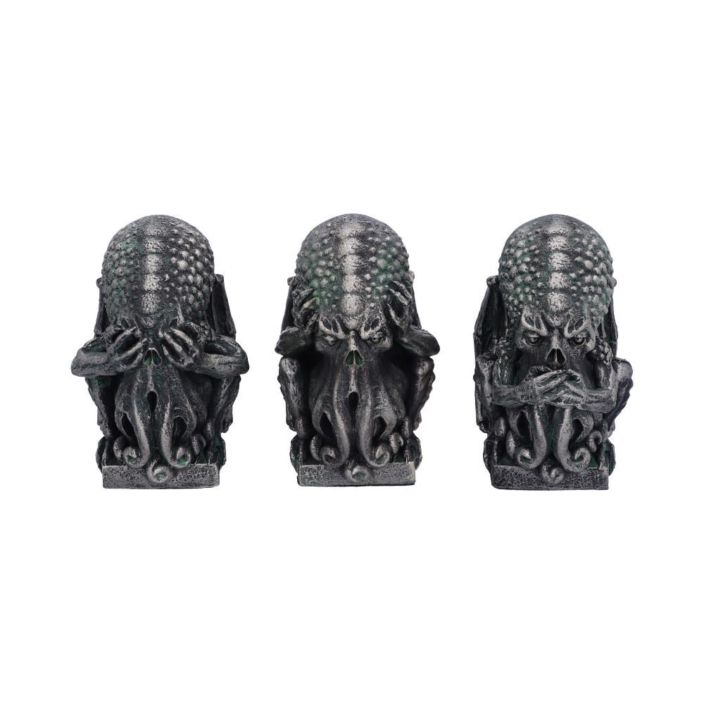 3 Mini Wise Cthulhus
