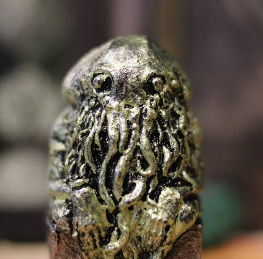 Handmade Cthulhu idol figure
