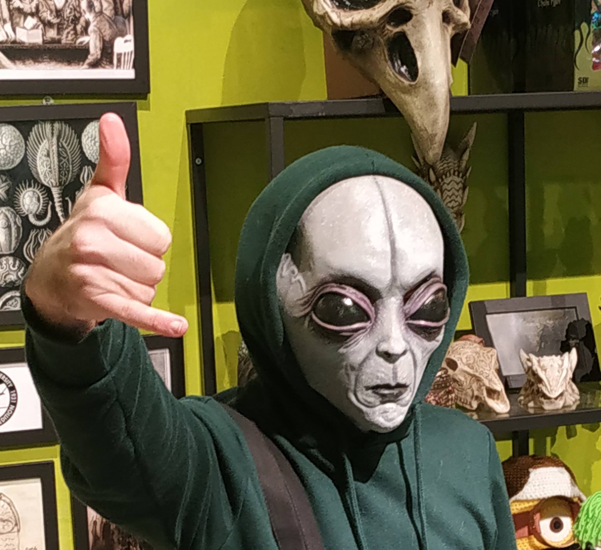 Alien Mask "area 51"