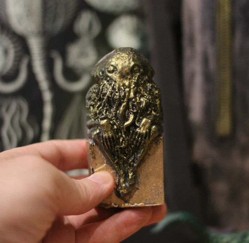 Handmade Cthulhu idol figure
