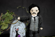 Cargar imagen en el visor de la galería, Edgar Allan Poe muñeco de lana