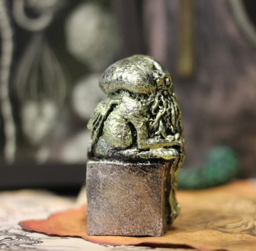 Handmade Cthulhu idol figure