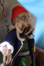 Cargar imagen en el visor de la galería, Muñeco de lana Davy Jones