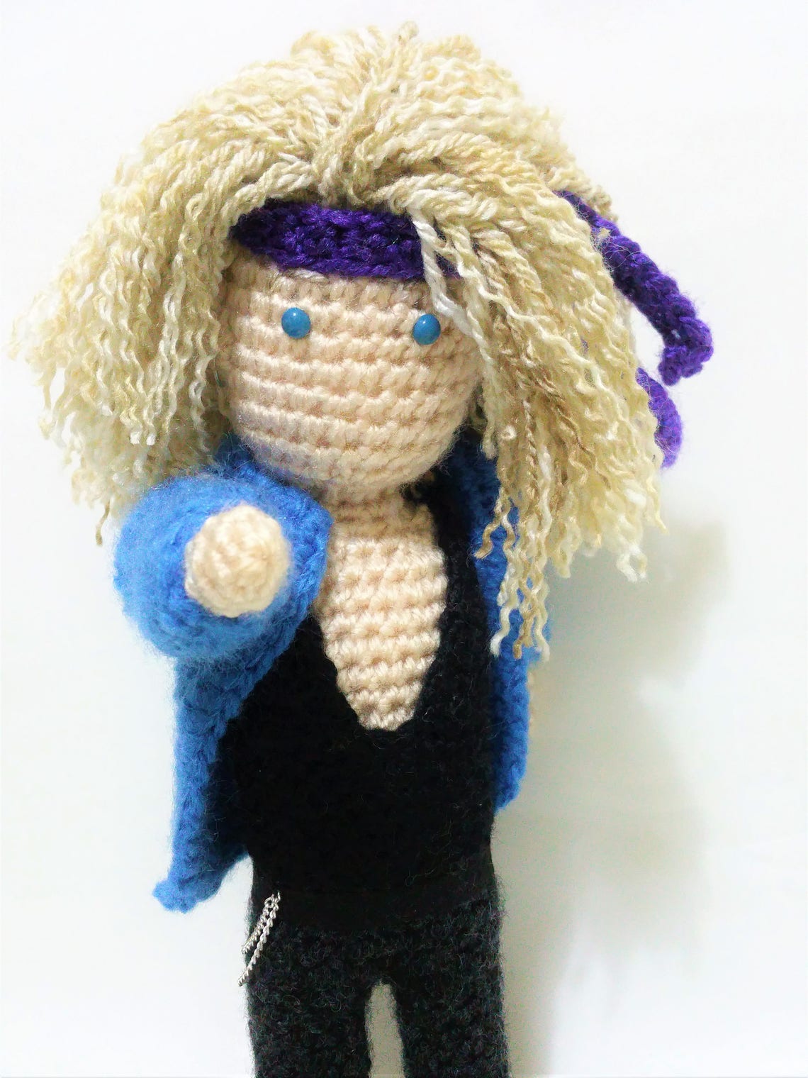 Bon jovi  Wool Doll