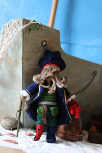 Muñeco de lana Davy Jones