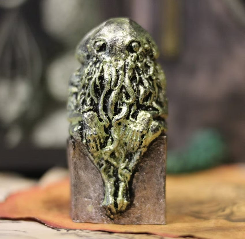 Handmade Cthulhu idol figure