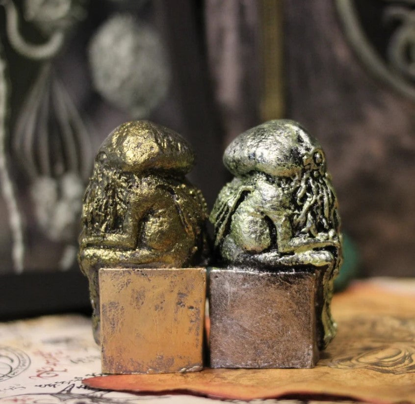 Handmade Cthulhu idol figure