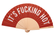Load image into Gallery viewer, Hand Fan &quot;Fucking Hot&quot;
