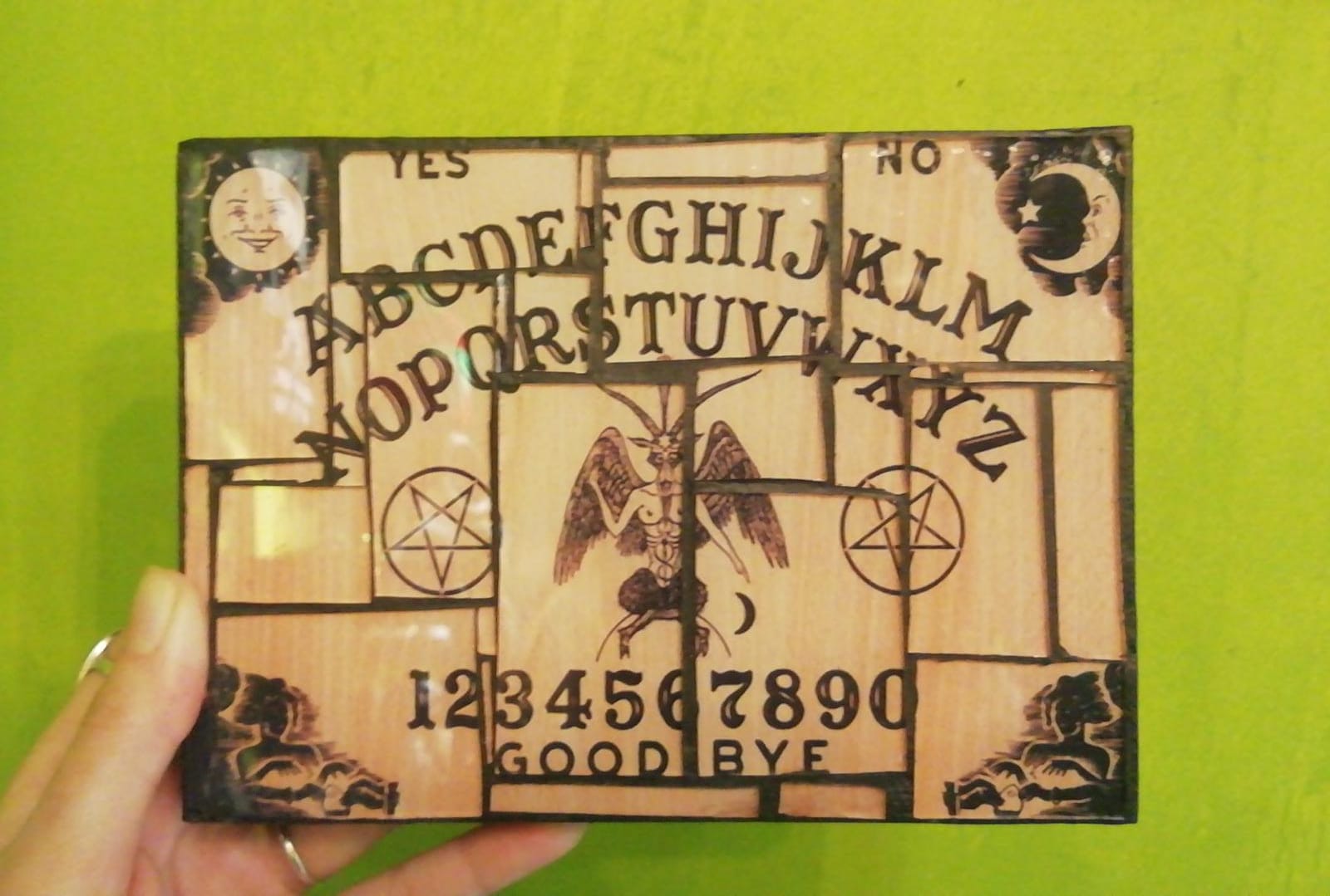Wall Mosaic "Baphomet Ouija"