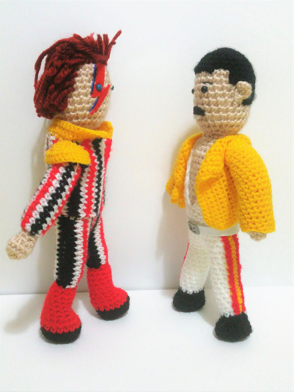 Mercury and bowie wooldoll by Kutuleras