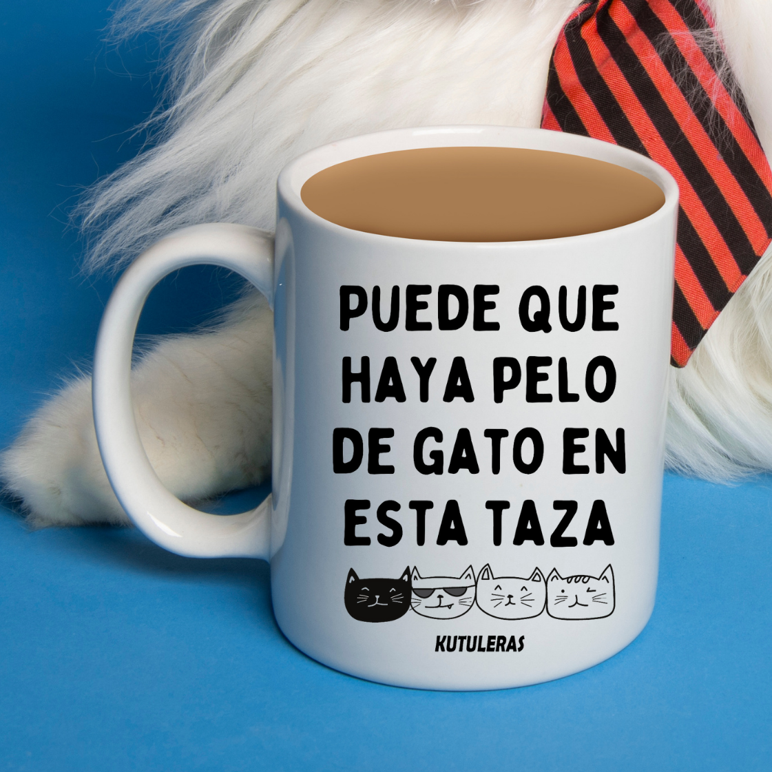 Taza "There might be cat hair in this mug"